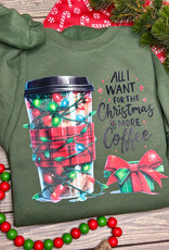 Gildan *Pre-Order* Olive Coffee for Christmas Crew (S-3XL)