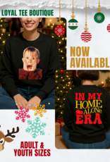 Gildan *Pre-Order* Front/Back Home Alone Era Crew (Adult + Youth)