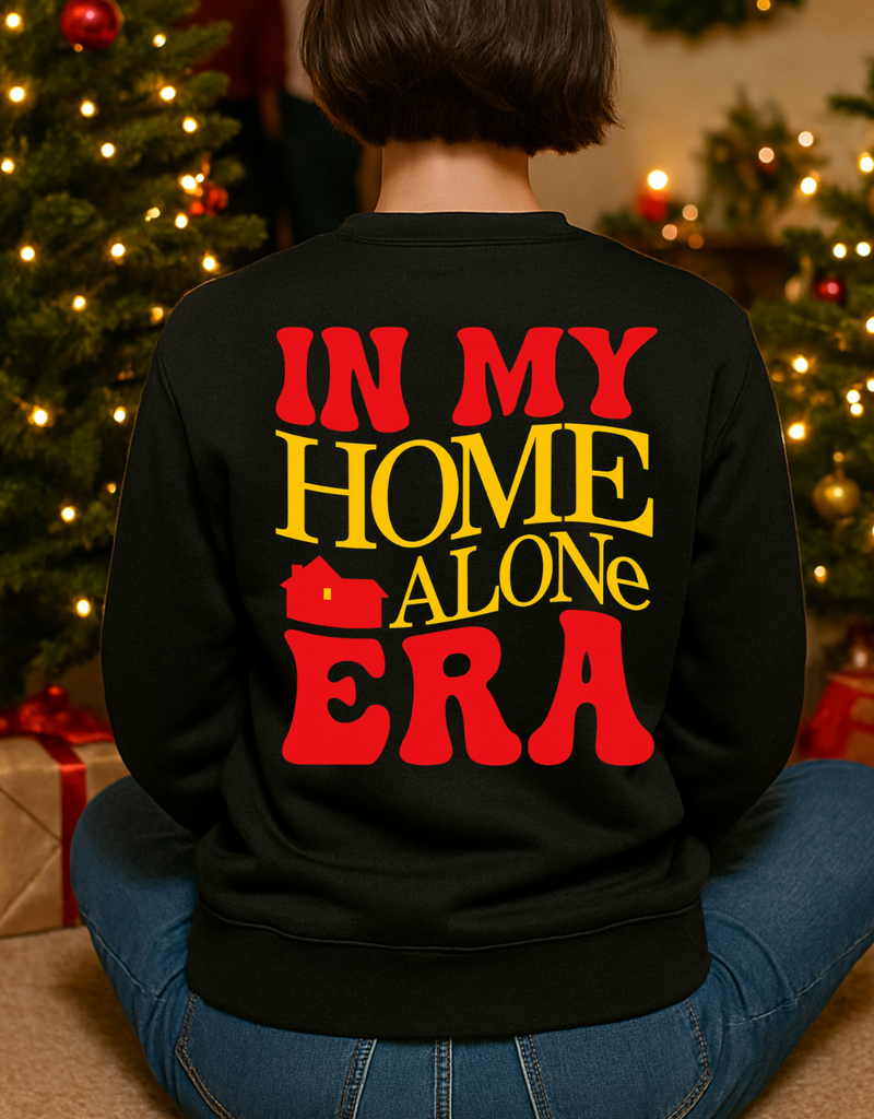 Gildan *Pre-Order* Front/Back Home Alone Era Crew (Adult + Youth)