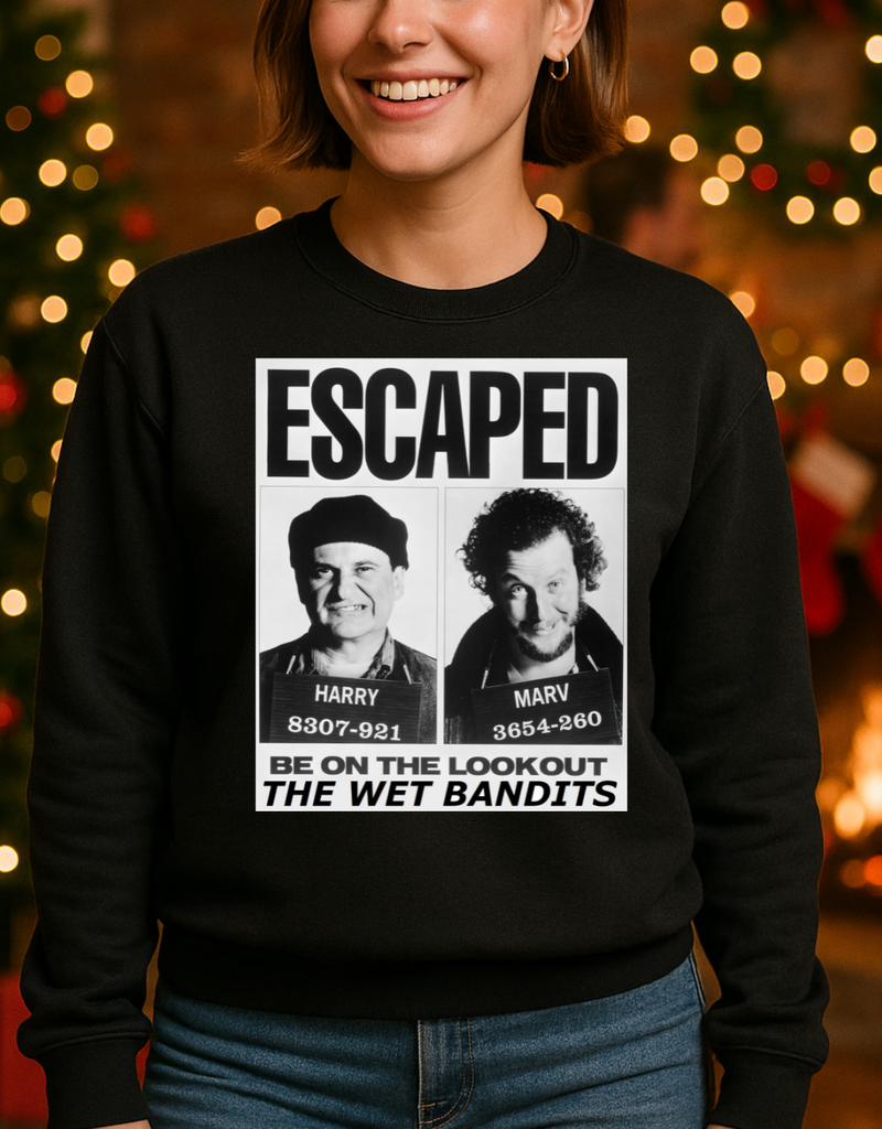 Gildan *Pre-Order* Escaped Home Alone Crew (Adult + Youth)