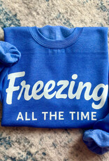 Gildan *In Stock* Sky Blue Freezing Crew (S-XL)
