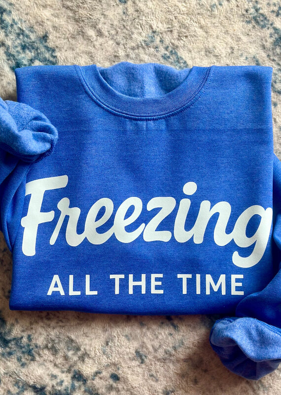 Gildan *In Stock* Sky Blue Freezing Crew (S-XL)