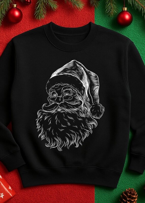 Gildan *Pre-Order* Santa Smirk Crew (S-3XL)