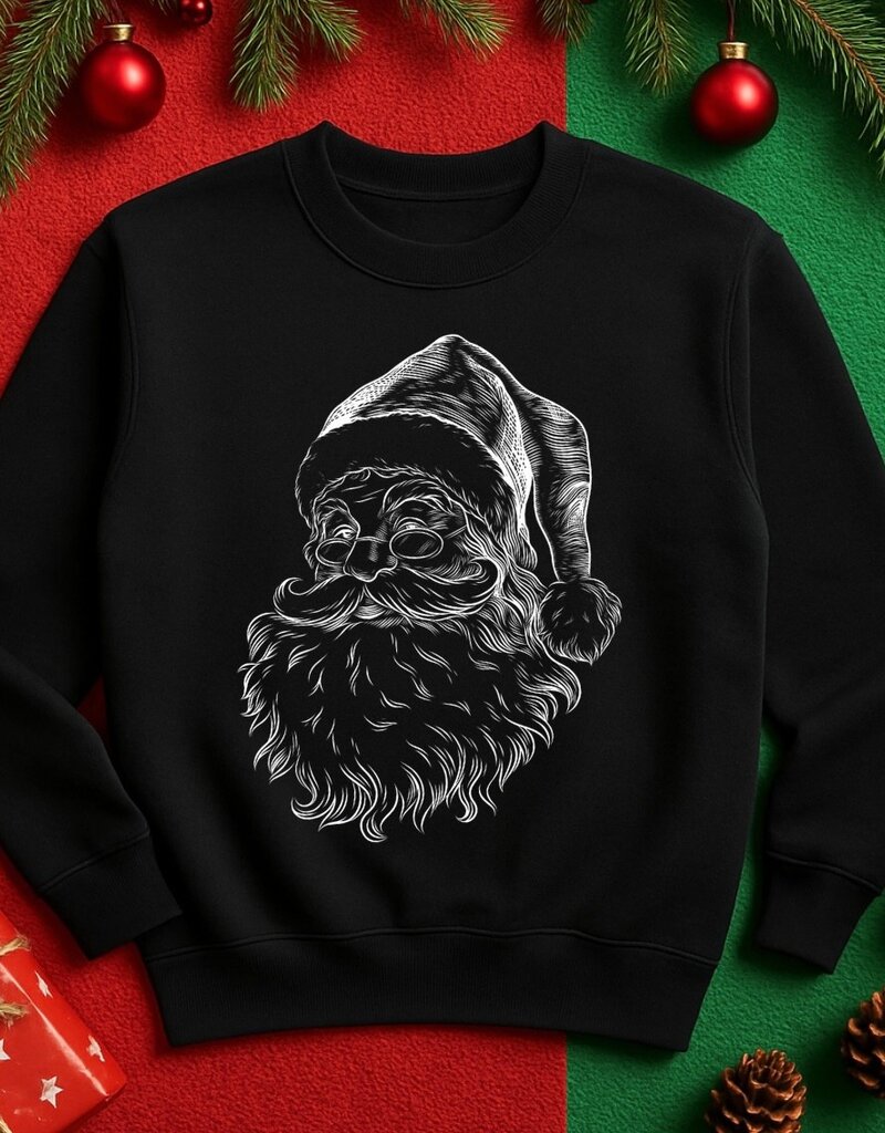 Gildan *Pre-Order* Santa Smirk Crew (S-3XL)