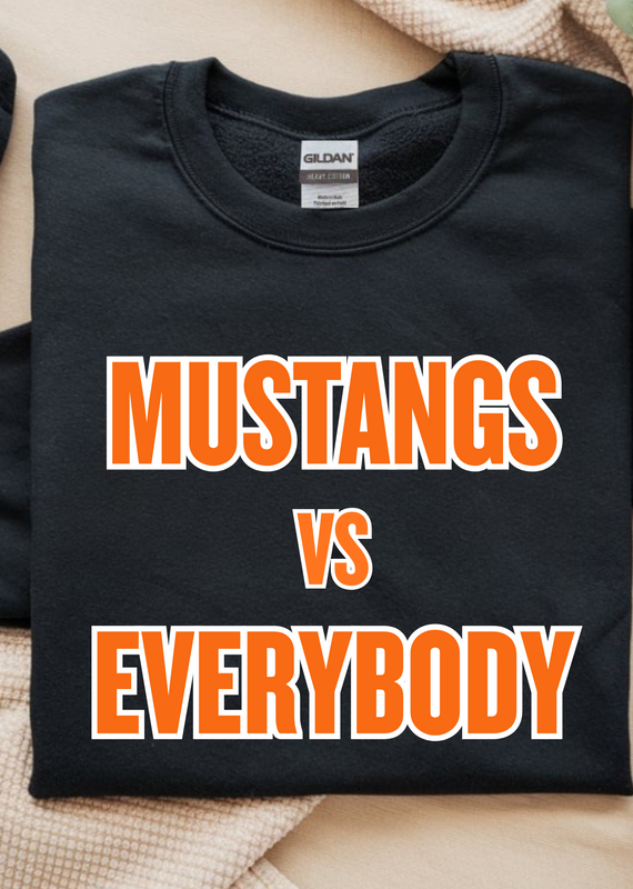 Gildan MUSTANGS vs EVERYBODY (Pre-Order)
