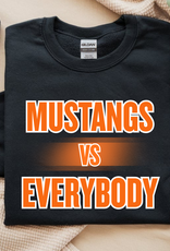 Gildan MUSTANGS vs EVERYBODY (Pre-Order Hoodie/Crew/Tee)