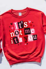 Gildan Red It's You Crew (S-3XL) *Order before 2/4/26*