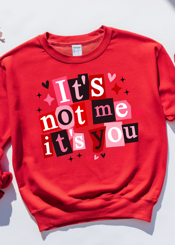 Gildan Red It's You Crew (S-3XL)