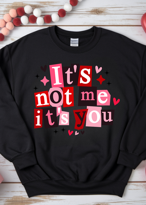 Gildan Black It's You Crew (S-3XL)