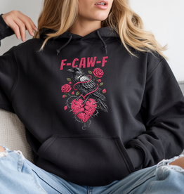 Gildan Black F-Caw-F Crow Hoodie(S-3XL) *Order before 2/4/26*