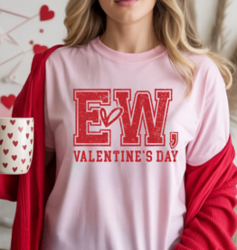 Gildan Pink Ew Valentine's Day Tee (S-3XL) *Order before 2/4/26*