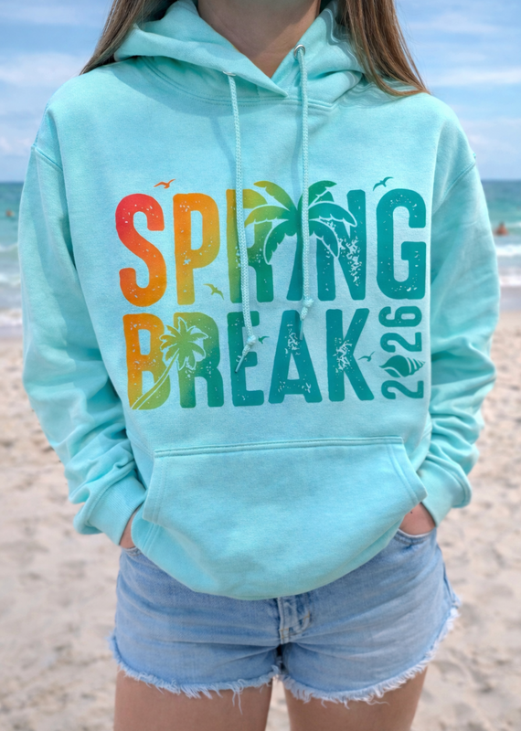 Port & Company Spring Break 2026 Celadon Hoodie (S-3XL)