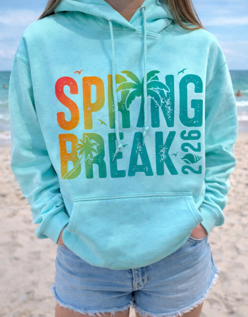 Port & Company Spring Break 2026 Celadon Hoodie (S-3XL)