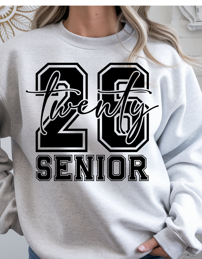 Gildan Senior 2026 Ash Gray Crew (S-3XL)