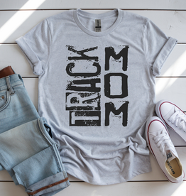 Gildan Track Mom Gray Tee (S-3XL)
