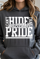 Gildan Hide Mustang Pride Charcoal Hoodie (S-3XL)