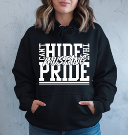 Gildan Hide Mustang Pride Black Hoodie (S-3XL)