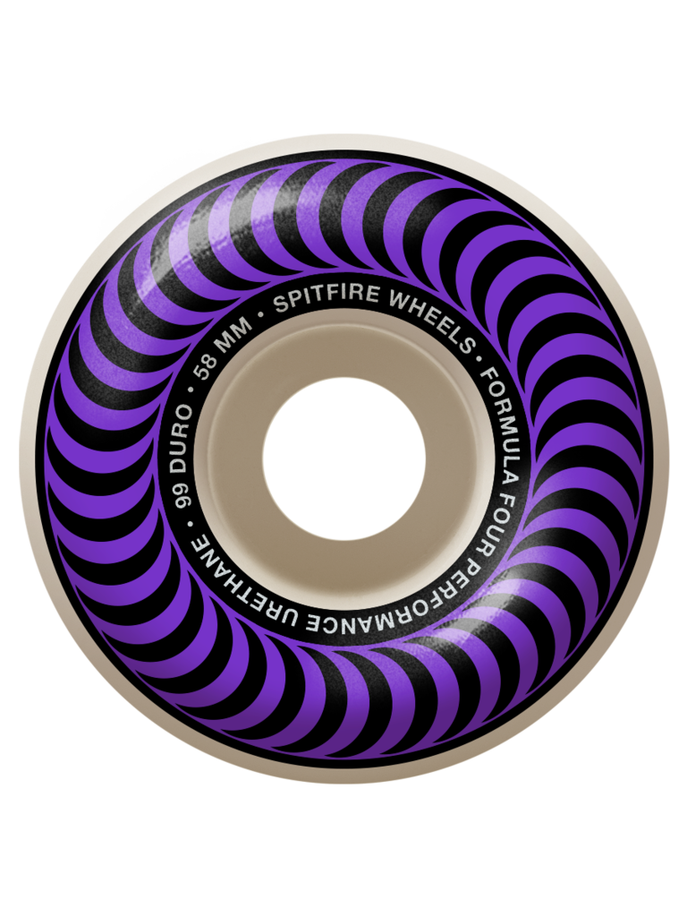 Spitfire Spitfire F4 99 Classic Purple 58mm Wheels