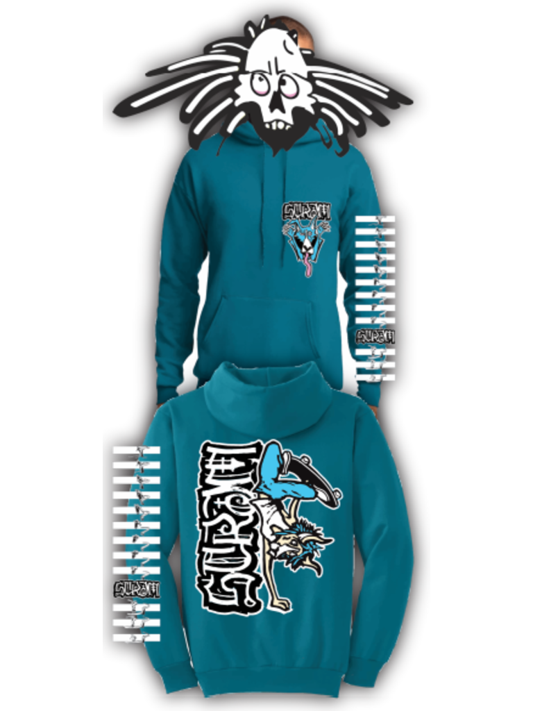 Scram Scram LupeHood Hoodie Teal