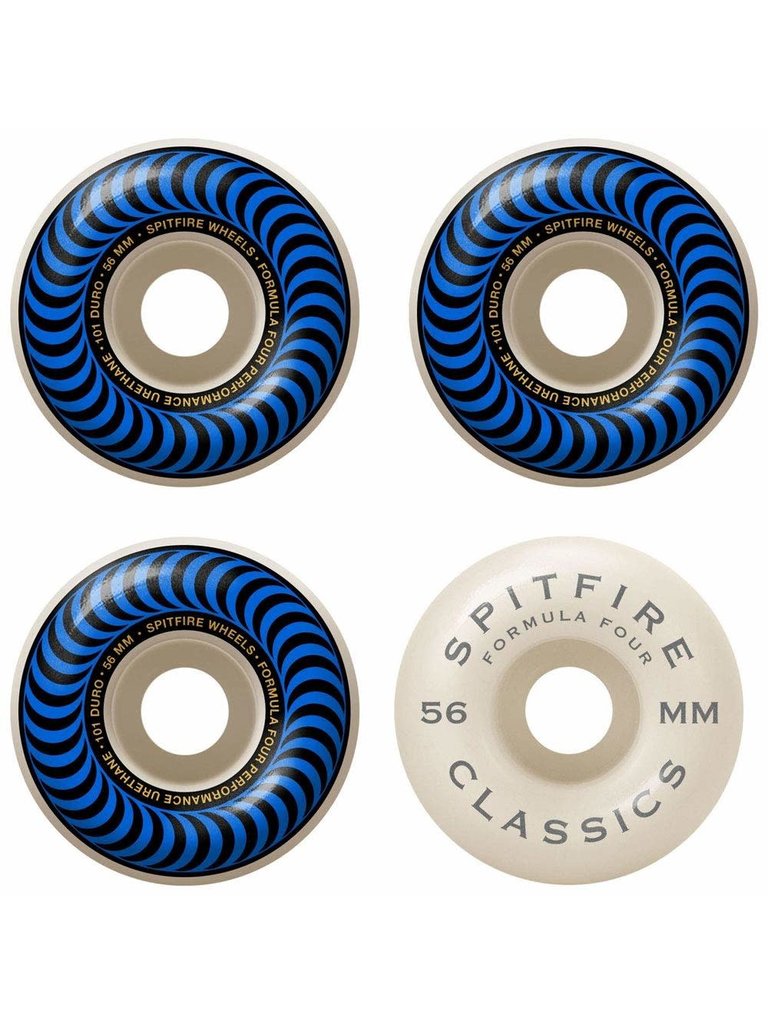 Spitfire Spitfire F4 101 Classic Blue 56mm Wheels