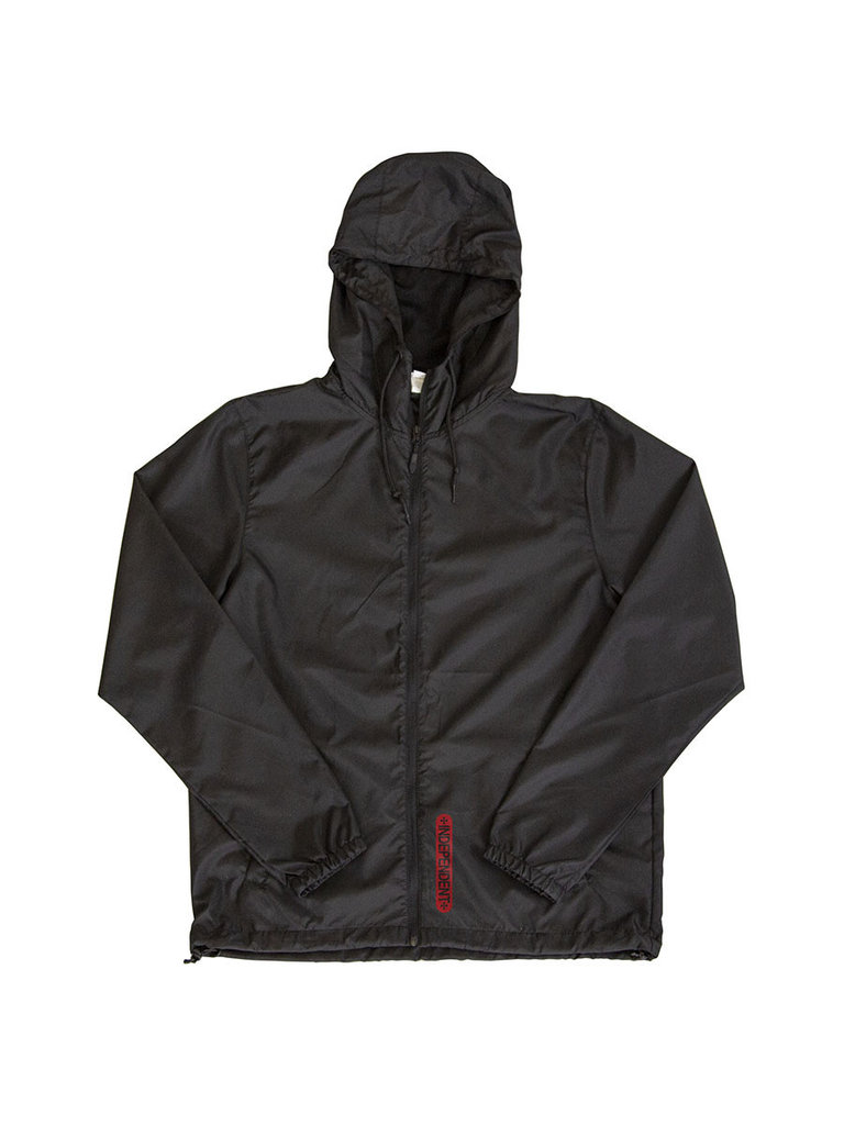 Independent Independent Baseplate Hooded Windbreaker Jacket Black