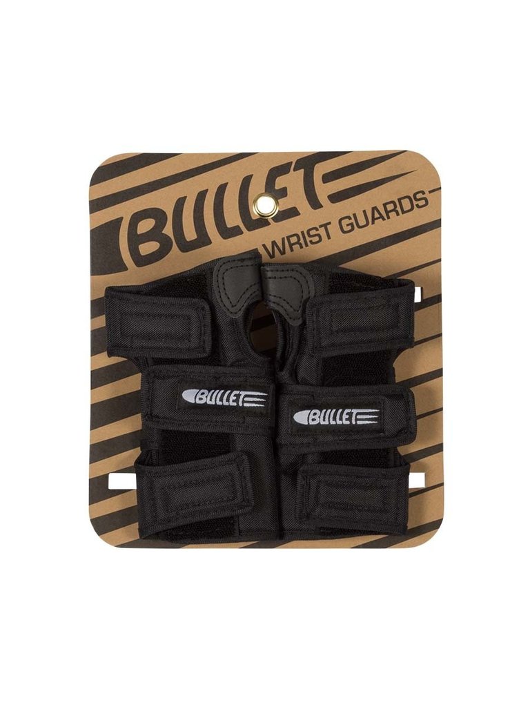 Bullet Bullet Black Adult Wrist Guard Set SM