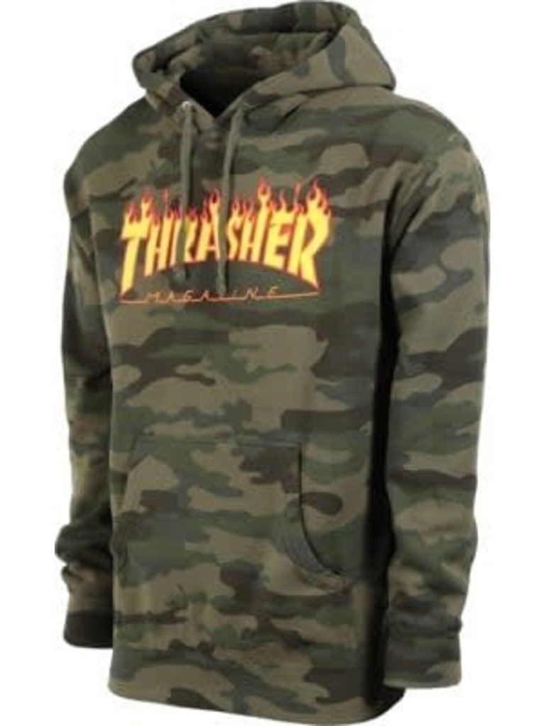 Thrasher Thrasher Flame Hoodie Camo