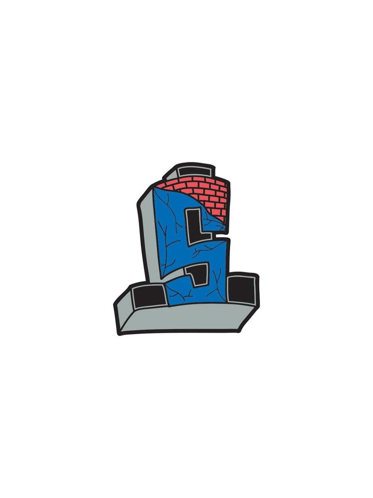 Suicidal Suicidal Enamel Pin Cross Logo