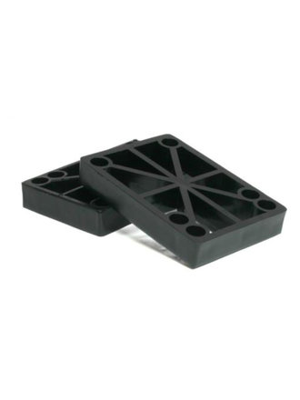 Acid Acid 1/2” Flat Hard Riser Pad Black