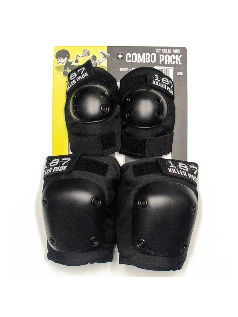 187 187 Killer Pads Combo Pack - Knee & Elbow