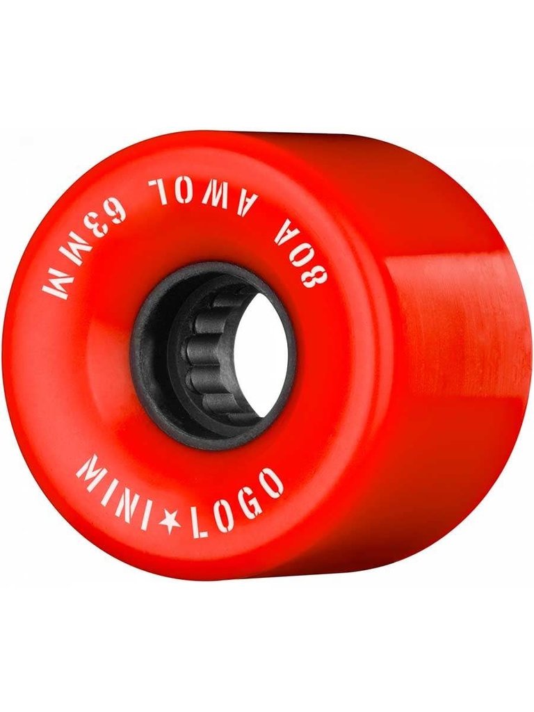 Mini Logo Mini Logo AWOL 63mm 80A Wheels Red