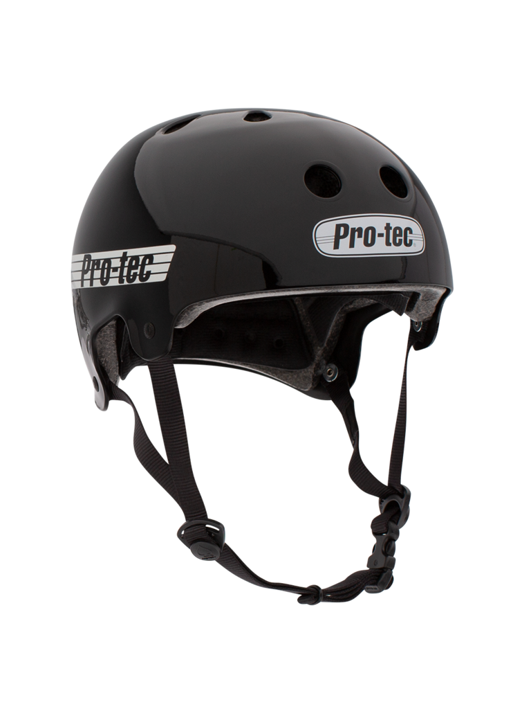 Protec ProTec Old School Classic Helmet Gloss Black