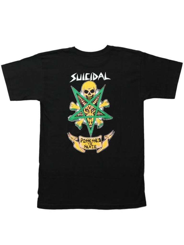 Suicidal Suicidal Skates T-Shirt Possessed to Skate Black