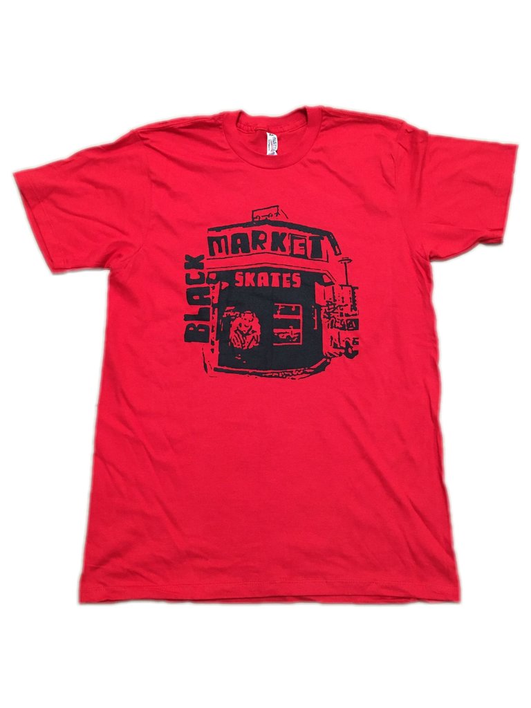 Black Market Black Market Shop Shirt Red