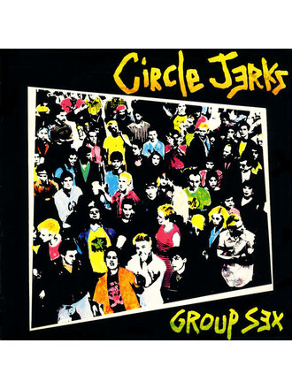 Circle Jerks Group Sex 40th Anniversary with Bonus Tracks LP red vinyl