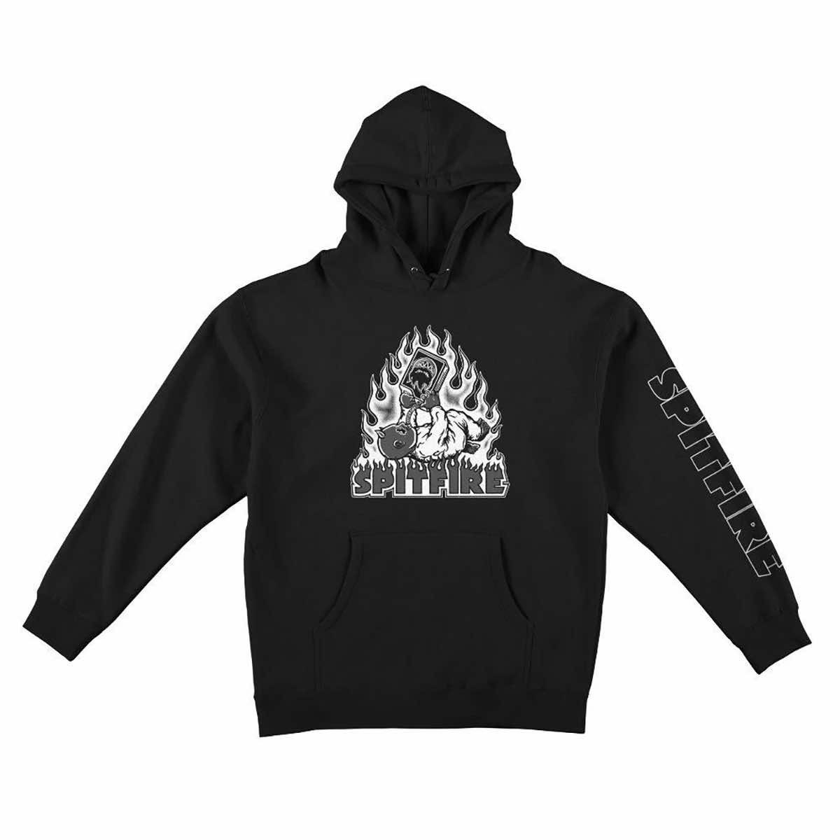 Spitfire Spitfire Demonseed Raw Hoodie Black