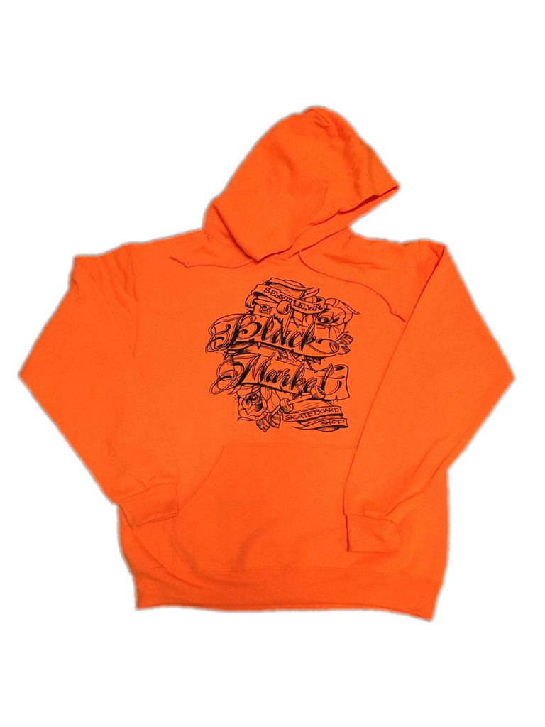 Black Market Black Market Crow Hoodie Orange