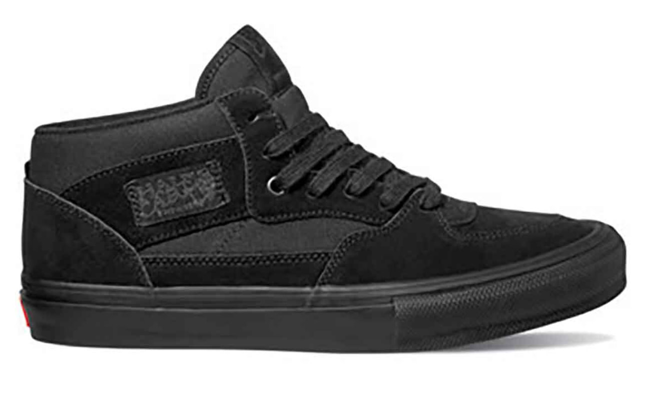 half cab vans black