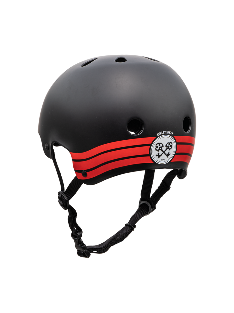 Protec ProTec Old School Classic Helmet Black Skeleton Key