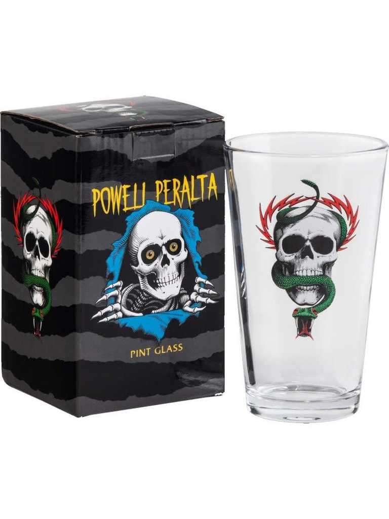Powell Peralta Powell Peralta Skull & Snake Pint Glass