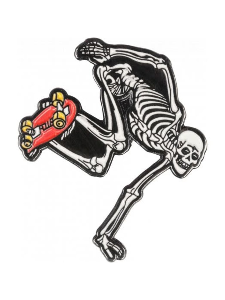 Powell Peralta Powell Peralta Skateboard Skeleton Lapel Pin
