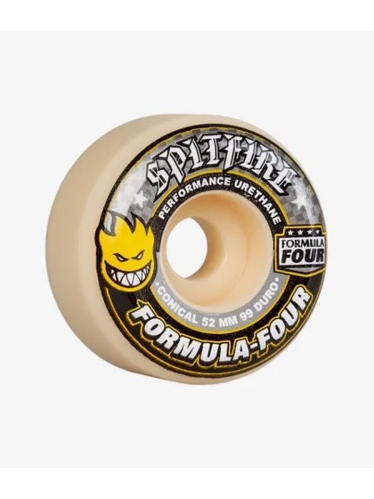 Spitfire Spitfire F4 99D Conical 52mm Wheels yellow