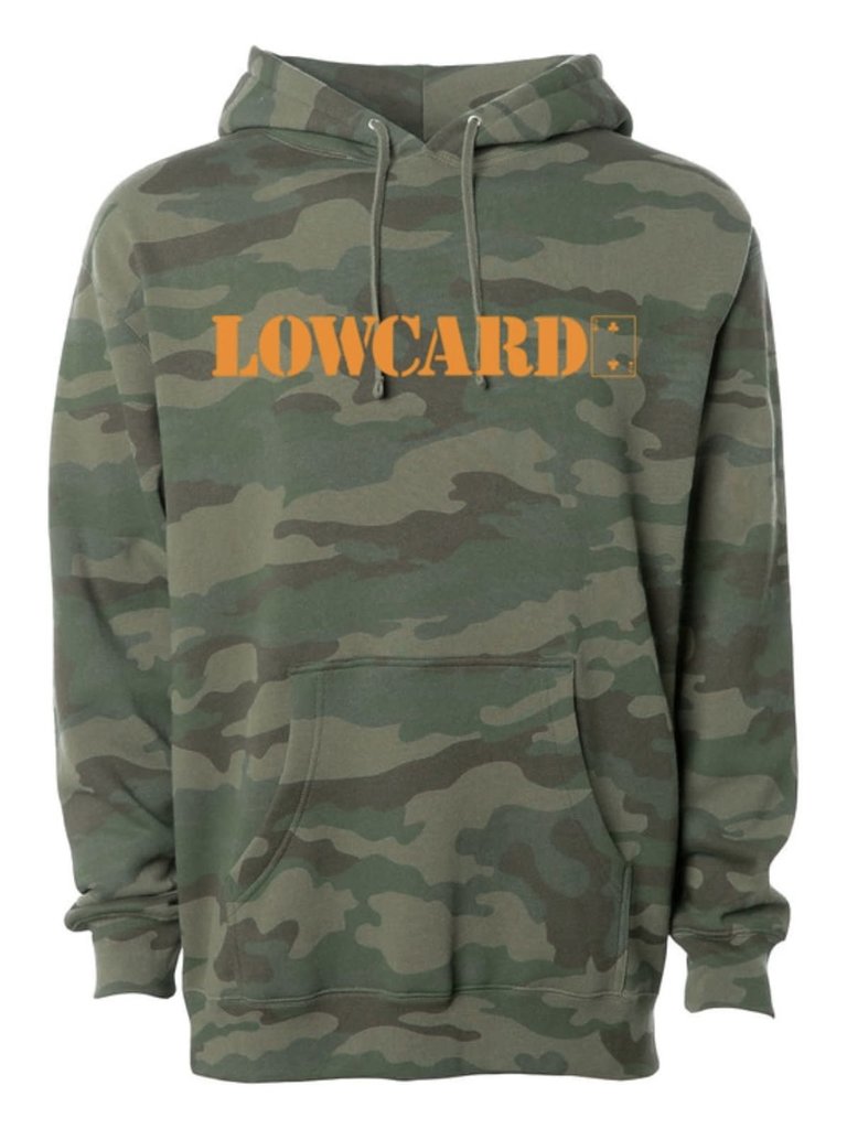 Lowcard Lowcard Standard Camo Pullover Orange Print