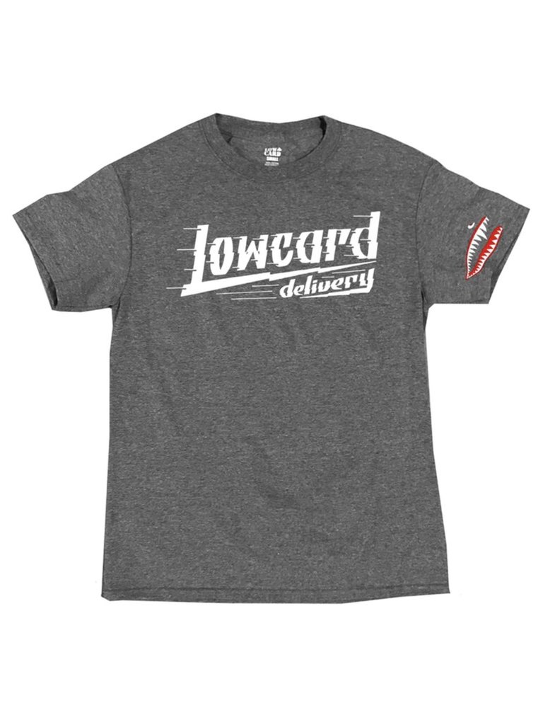 Lowcard Lowcard Delivery Tee Graphite Heather