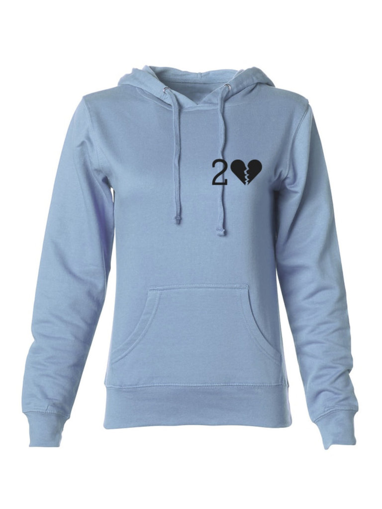 Lowcard Lowcard Love and Hate Hoodie Misty Blue