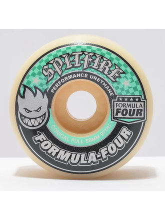 Spitfire Spitfire F4 97 Conical Full Natural 58mm Wheels