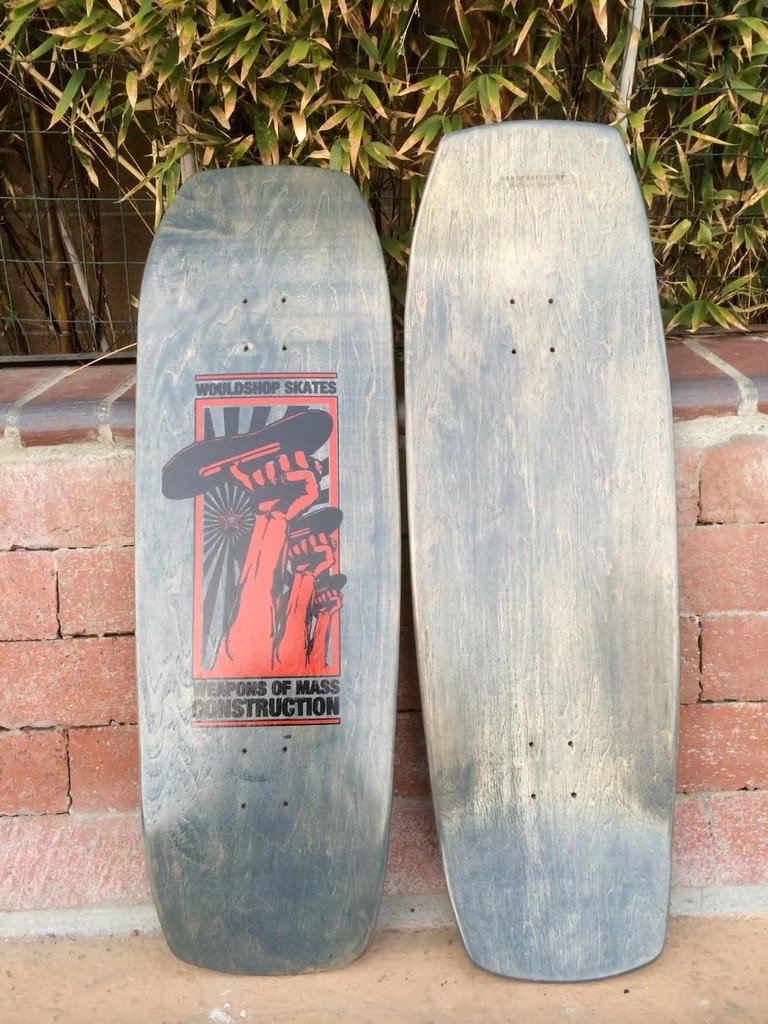 Wouldshop Wouldshop Big Gun Weapons of Mass Construction Shape Deck 10.75