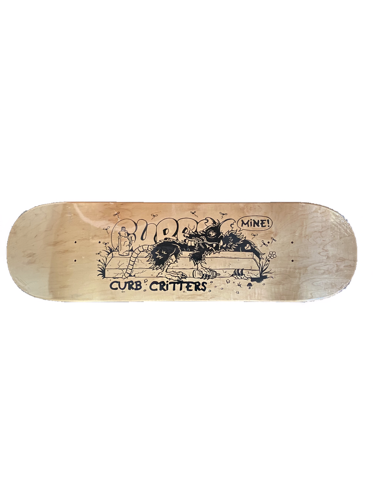 Curb Critters Curb Critters Logo Deck assorted woodstains
