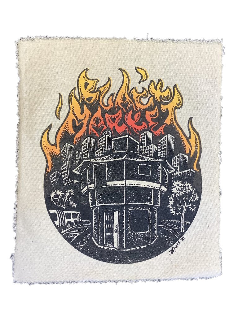 Black Market Downtown Back Patch