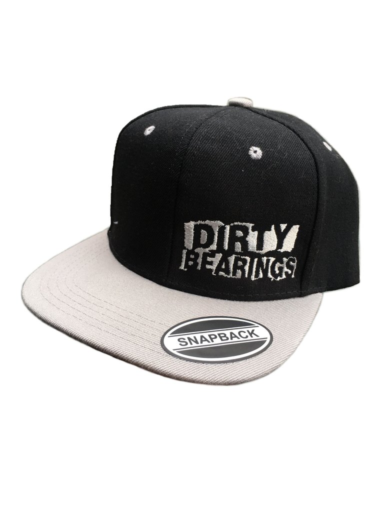Dirty Dirty Bearings Snapback Hat Black/Grey